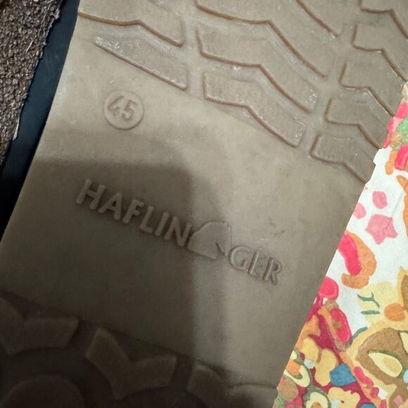 Haflinger forest green suede clog men’s size 45 - Picture 8 of 9